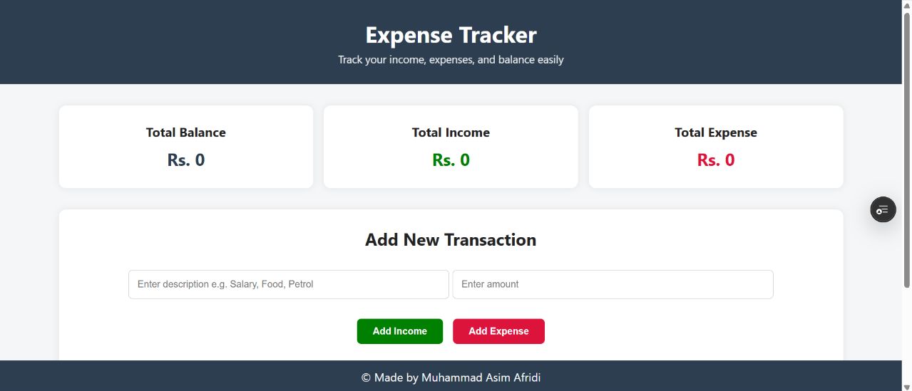 Expenses Tracker Image